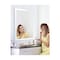 Cwi Lighting Abigail Rectangle Matte White LED 30 in. Mirror 1233W30-36 - alternate 5